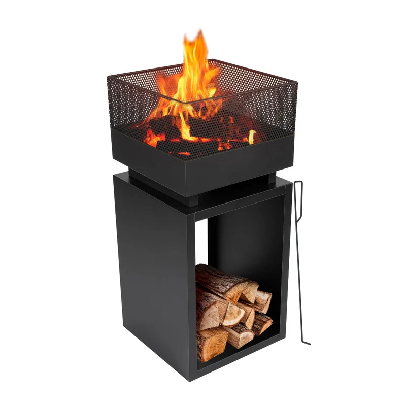 BBQ Collection Vuurkorf 39x39x85 cm