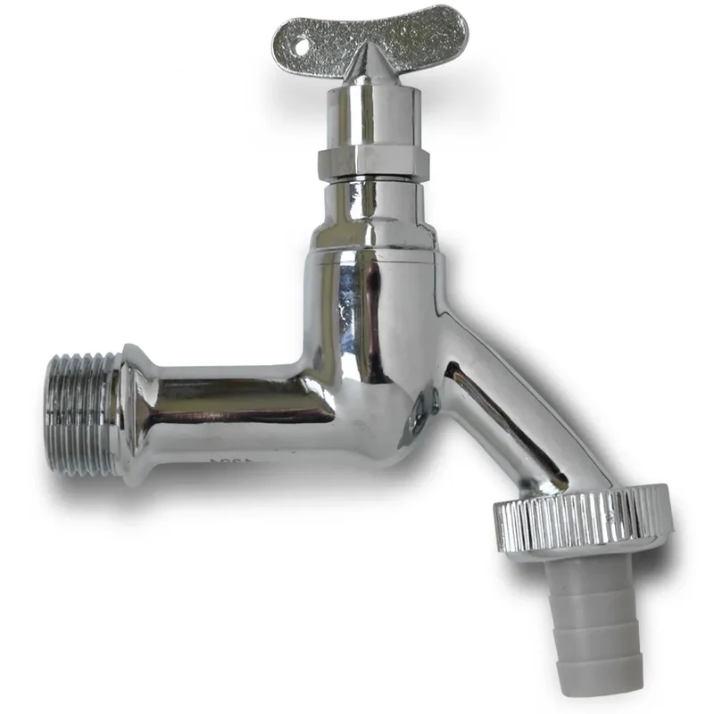buitenkraan ½"/sleutel verchroomd