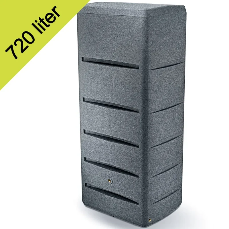 Tower Stone 720 liter Graniet-antraciet