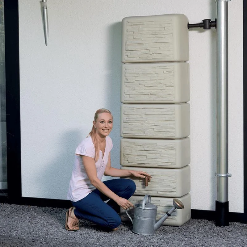 SLIM wandtank 300 ltr Stone beige K