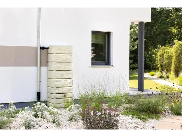 SLIM wandtank 500 ltr Stone beige K