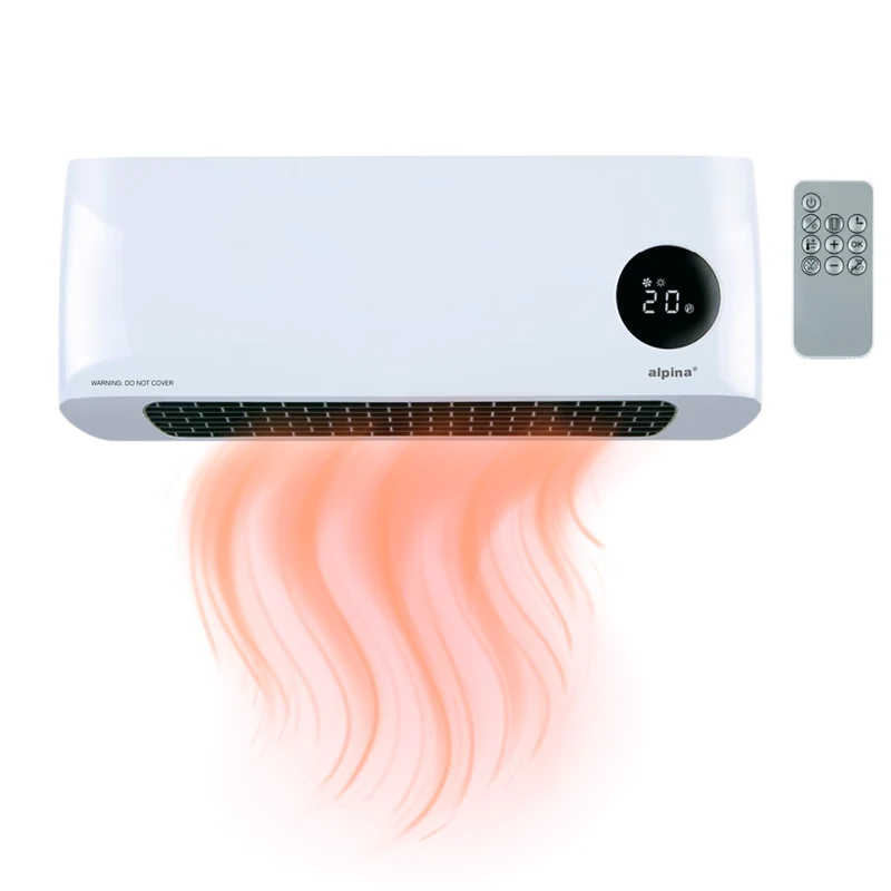 alpina wandverwarming en ventilator PTC keramisch 2000W