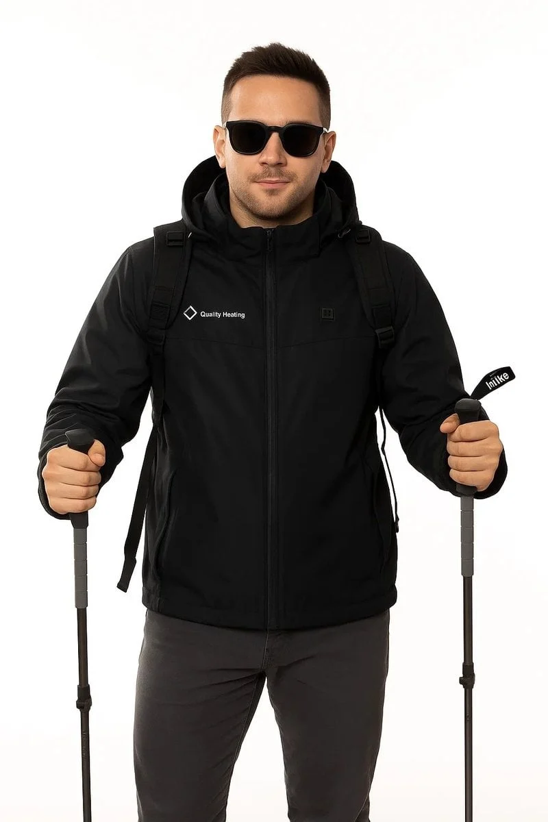 WarmStay Infrared Heated Jacket with Hoodie