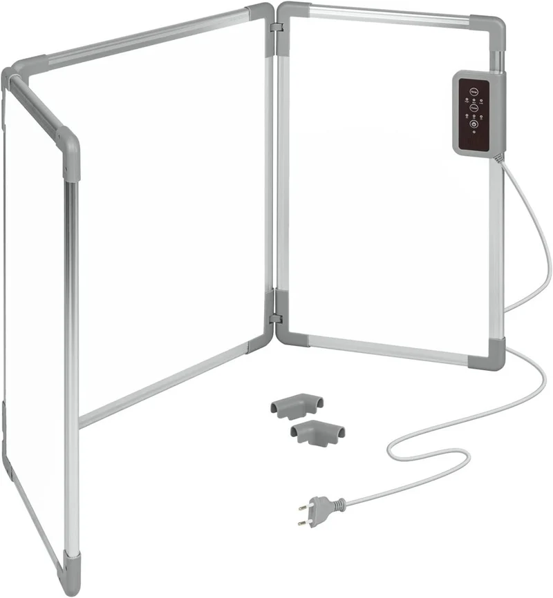 Foldable 350W Infrared Heater - Timer - Adjustable