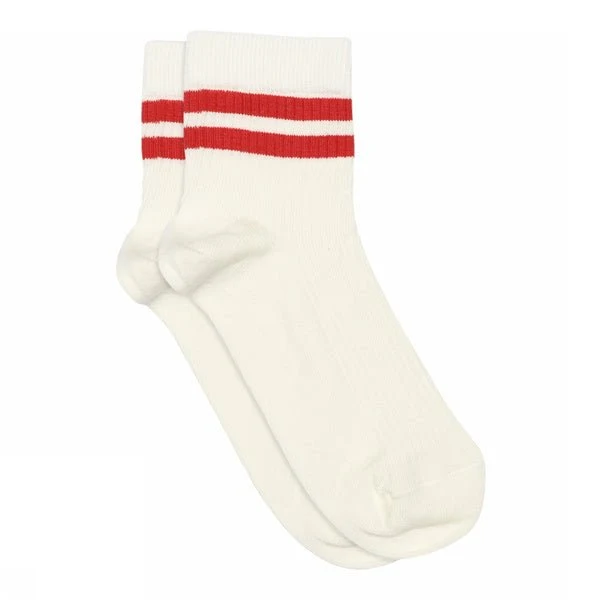 Aida short socks | Tomato