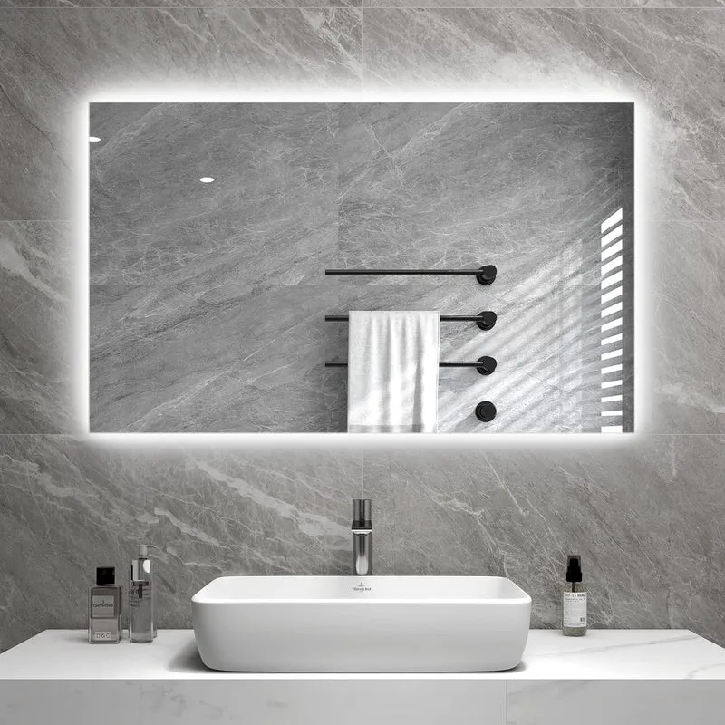 Second chance - Mirror with LED lighting infrared heating 60X100 580Watt - Default