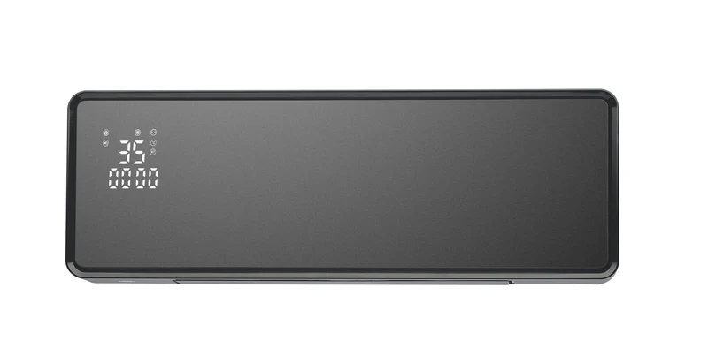 Keramische wandverwarming ThermoBlack met Wifi thermostaat