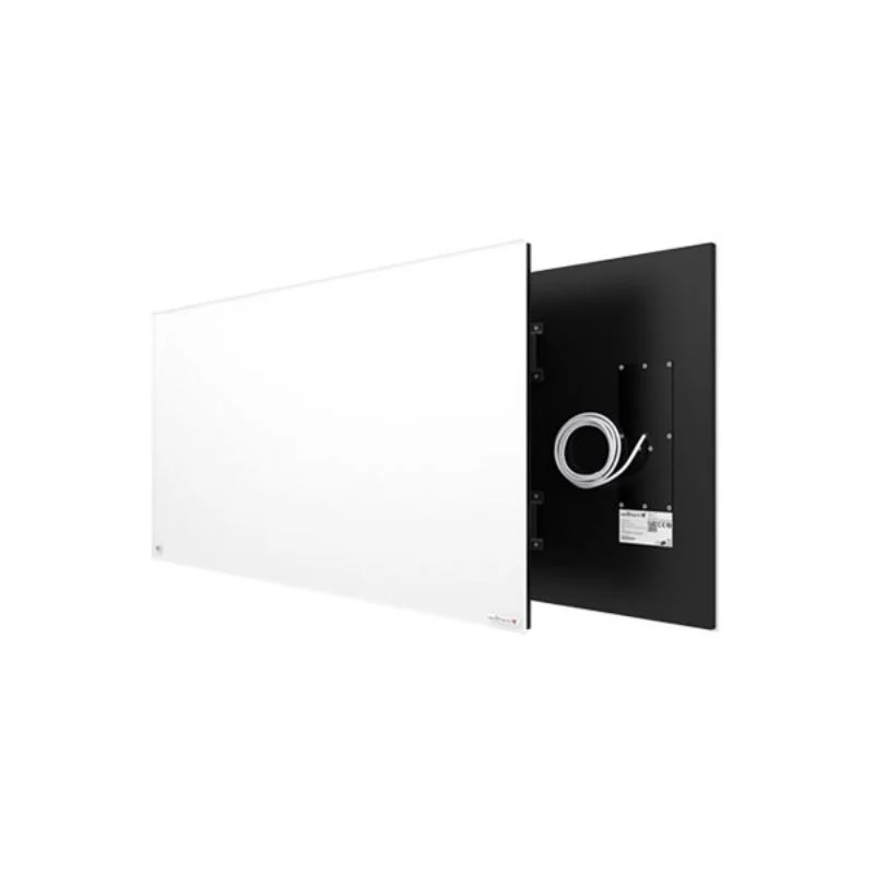 Welltherm infraroodverwarming Wit satin paneel 600 x 1200 x 20 mm 780 Watt