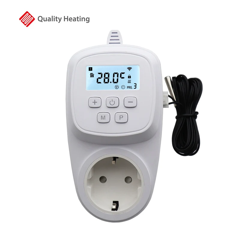 Wifi stopcontact thermostaat met losse sensor QH-42