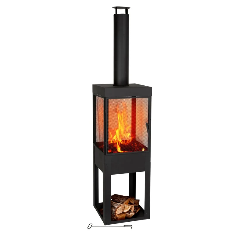 BBQ Collection Houtkachel 194x44x47cm