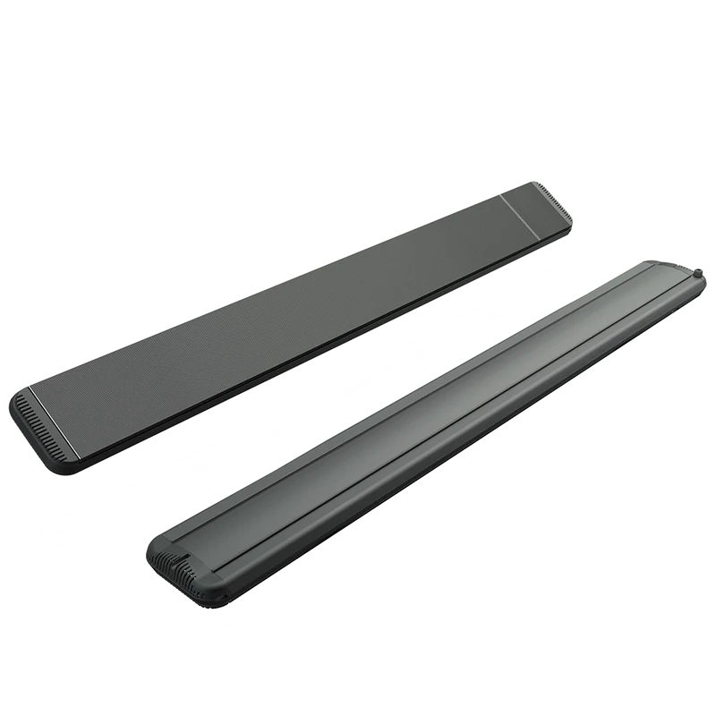 Mo-El Hot-Top 9824D 2400W Zwart – Langegolf Infraroodstraler met Dimmer
