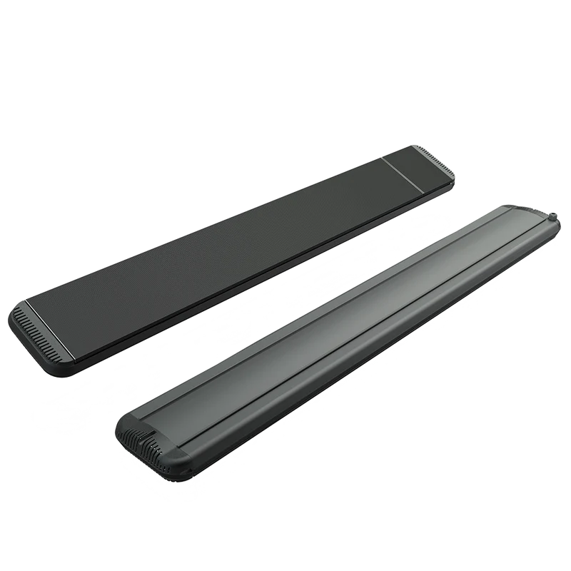 Mo-El Hot-Top 9818D 1800W Zwart – Langegolf Infraroodstraler met Dimmer
