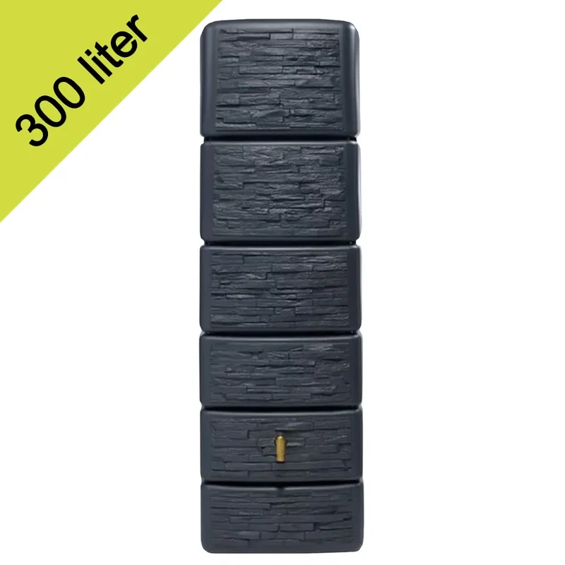 SLIM wandtank 300 ltr Stone antraciet K