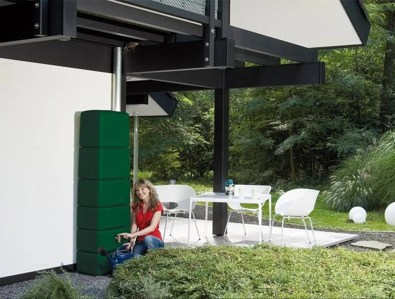 SLIM wandtank 650 lt groen C