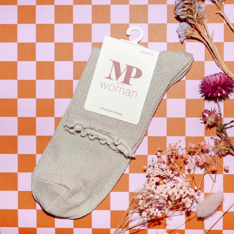Lis glitter socks | Champagne