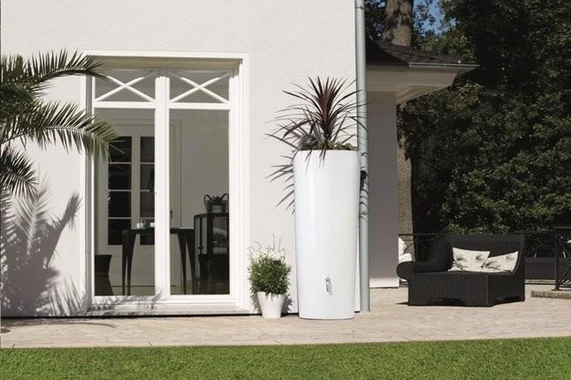 2in1 regenton 350 ltr cocos/wit