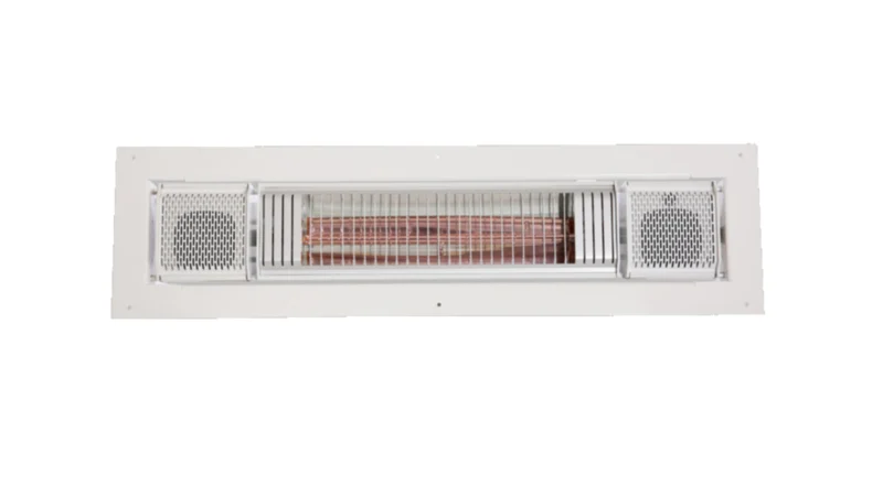 Inbouw Terrasverwarming 2000 watt met Bluetooth speakers