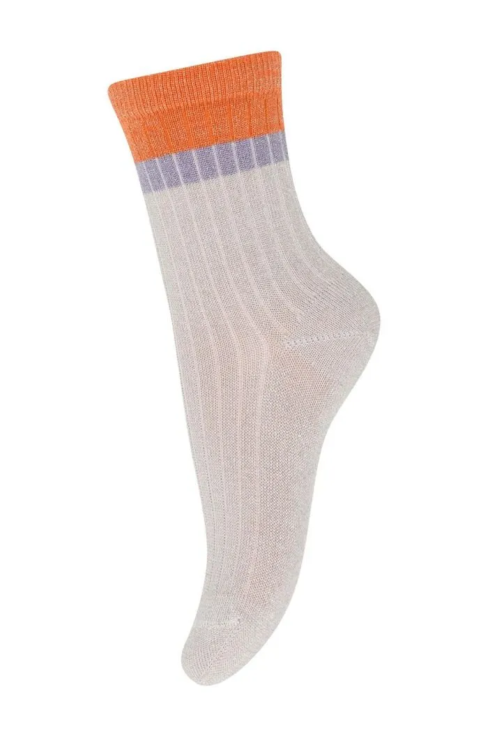 MP | Norma glitter socks | Champagne col.7250