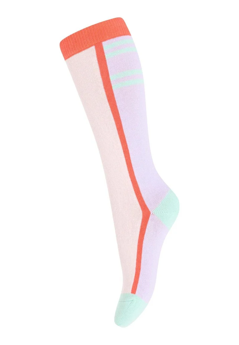 MP | Block knee socks | Cloud Lilac col.4111