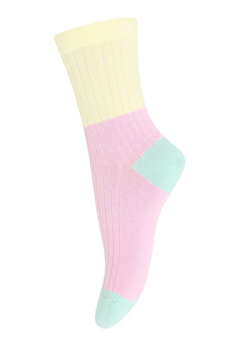 MP | Block colour socks | Pink Nectar col.126