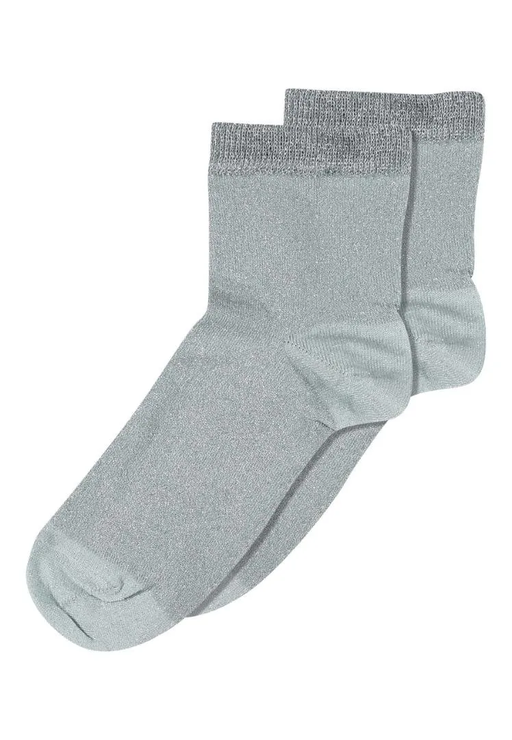 MP | Pi glitter short socks col. 679 Slate Blue