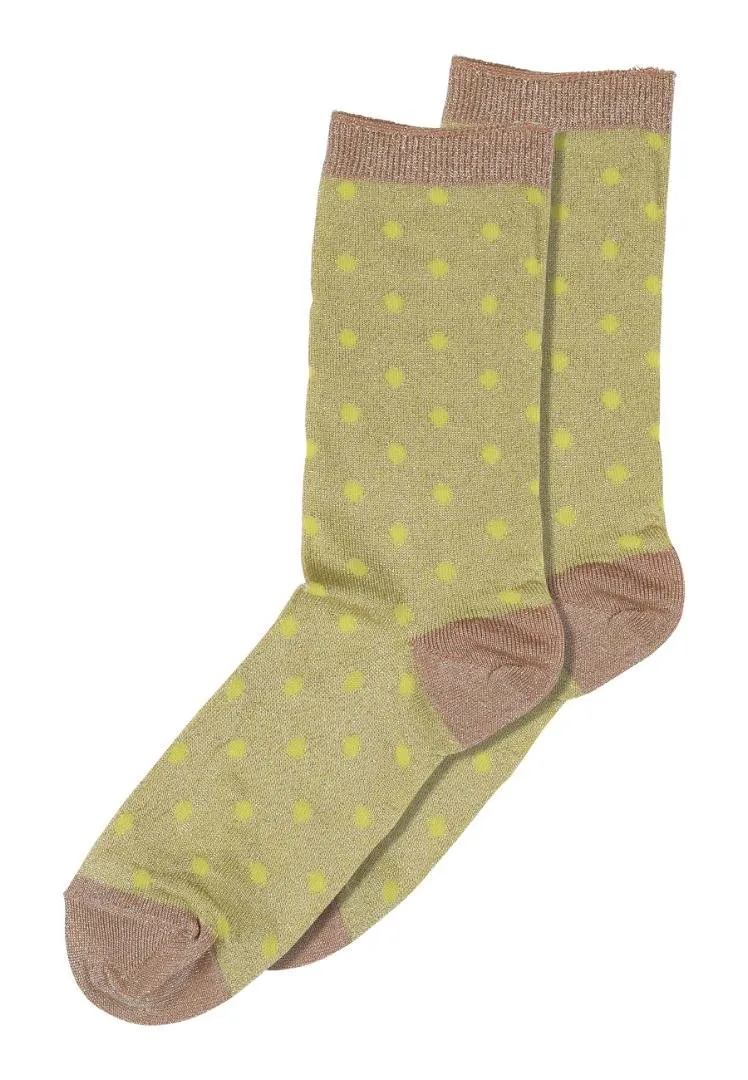 MP | Donna glitter socks col. 2380 Celery Green
