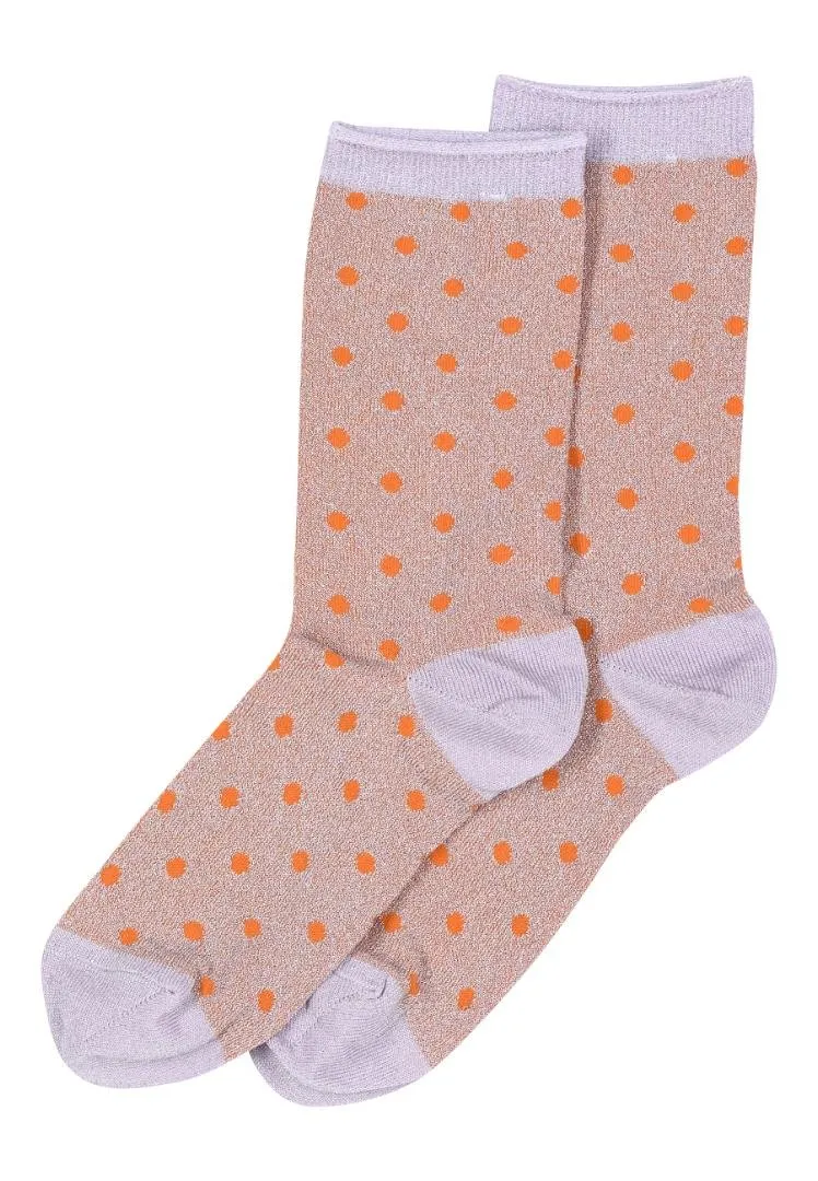 MP | Donna glitter socks col. 815 Muskmelon