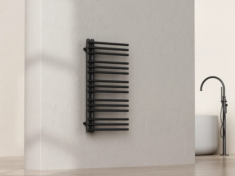 Sanoterra Lina design radiator 90x50 cm mat zwart 348W