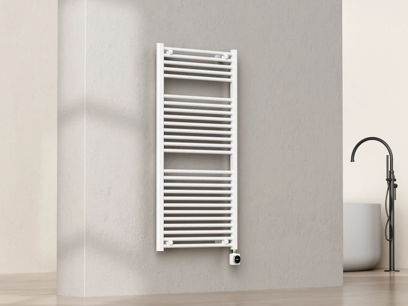 SanoTerra Evo elektrische radiator met smart wifi 118,5x60 cm wit 700W