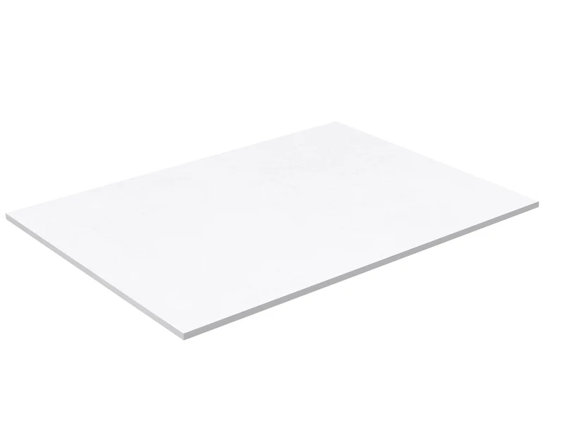 SanoBlu HPL wastafelblad 60 cm mat wit