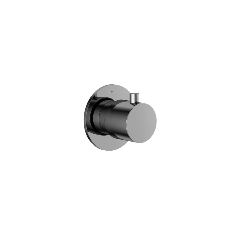 Hotbath Cobber CB7069EXT afbouwdeel inbouw doorstroom stopkraan - Chroom