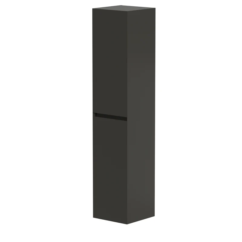SanoBlu Pure badkamerkast 166x35x35cm antracietgrijs