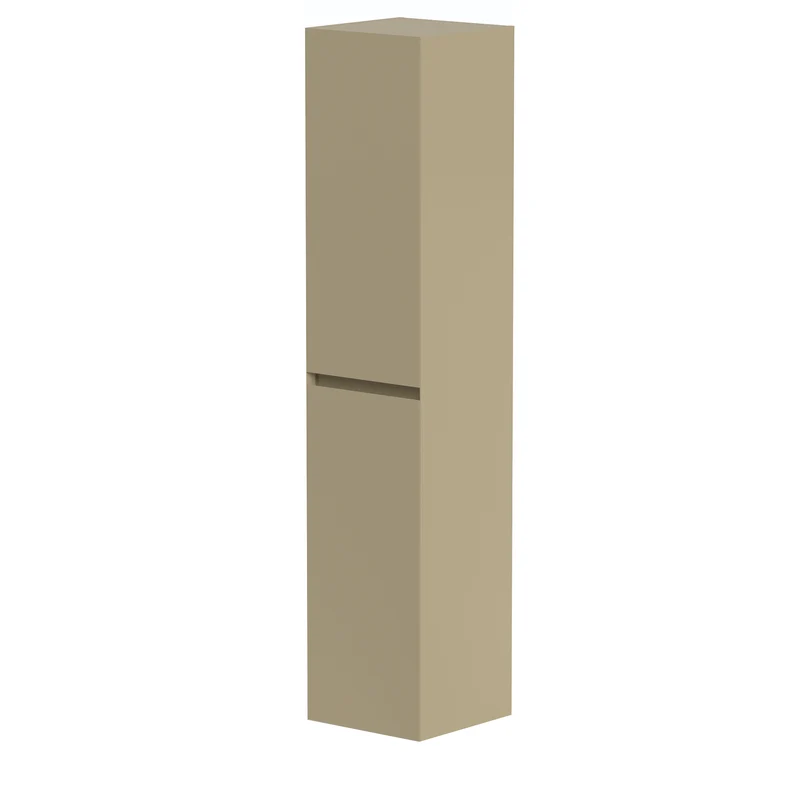 SanoBlu Pure badkamerkast 166x35x35cm linnen
