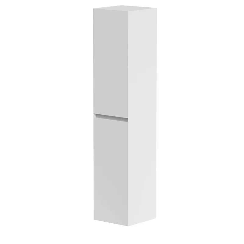 SanoBlu Pure badkamerkast 166x35x35cm mat wit