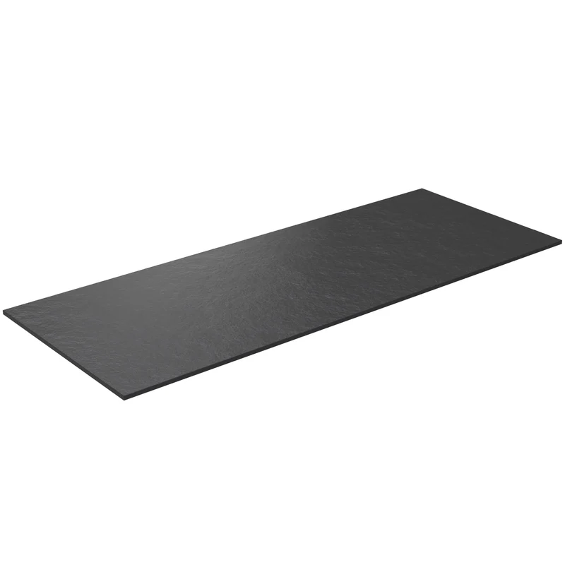 SanoBlu HPL wastafelblad 120 cm black lava
