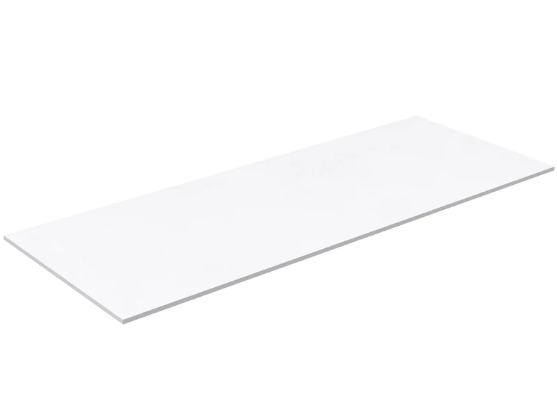 SanoBlu HPL wastafelblad 120 cm mat wit