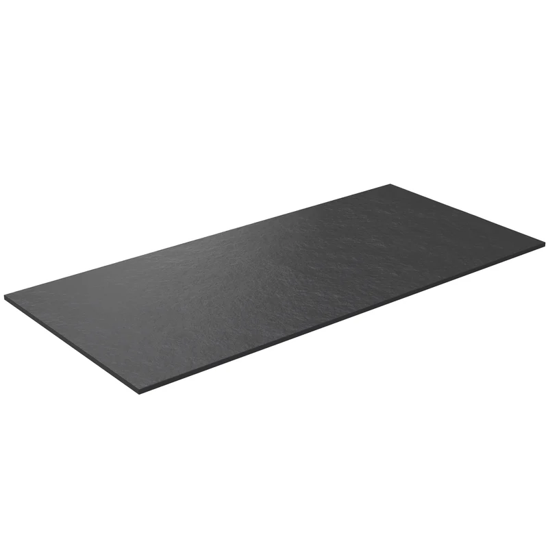 SanoBlu HPL wastafelblad 100 cm black lava