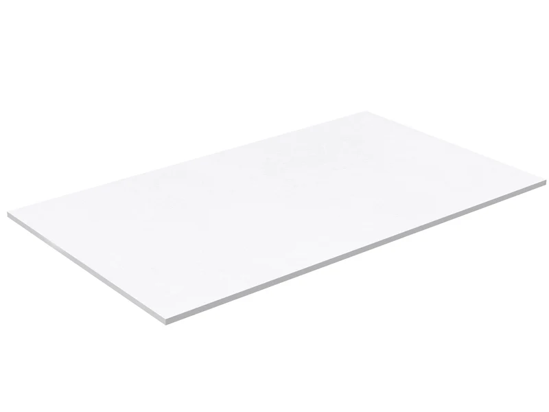 SanoBlu HPL wastafelblad 80 cm mat wit