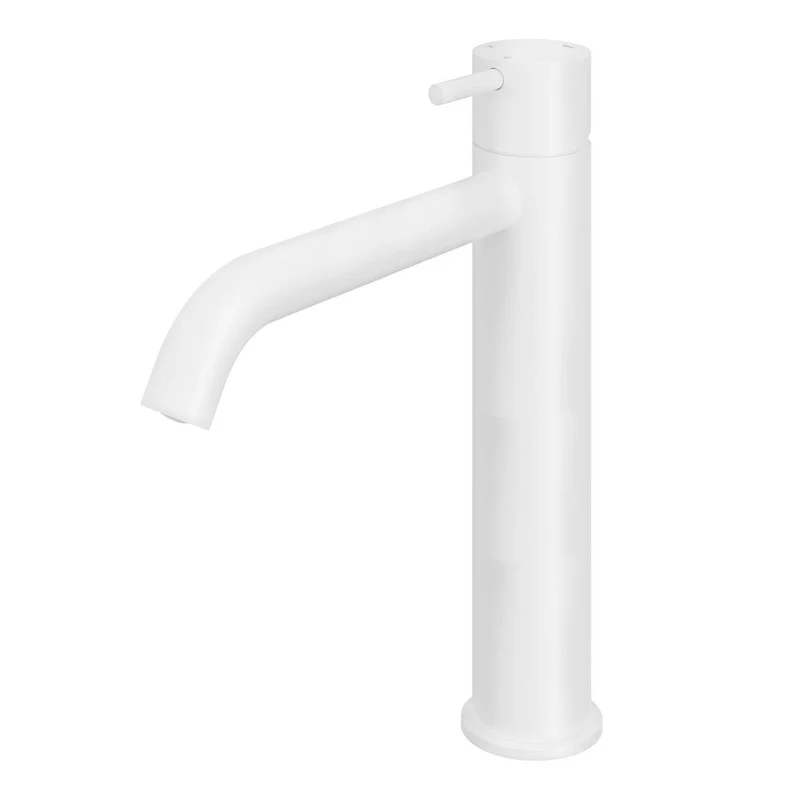 Hotbath Cobber CB003HC wastafelkraan hoog - Mat Wit