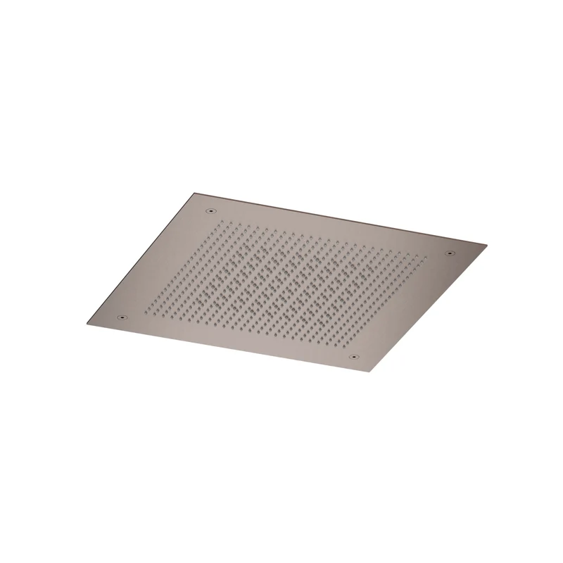 Hotbath Ace AC148 inbouw hoofddouche velvet 38x38cm 2 functies - Geborsteld Koper PVD