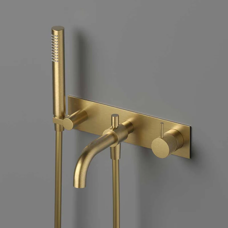Hotbath Cobber X CX127EXT afbouwdeel voor inbouw badmengkraan - Chroom