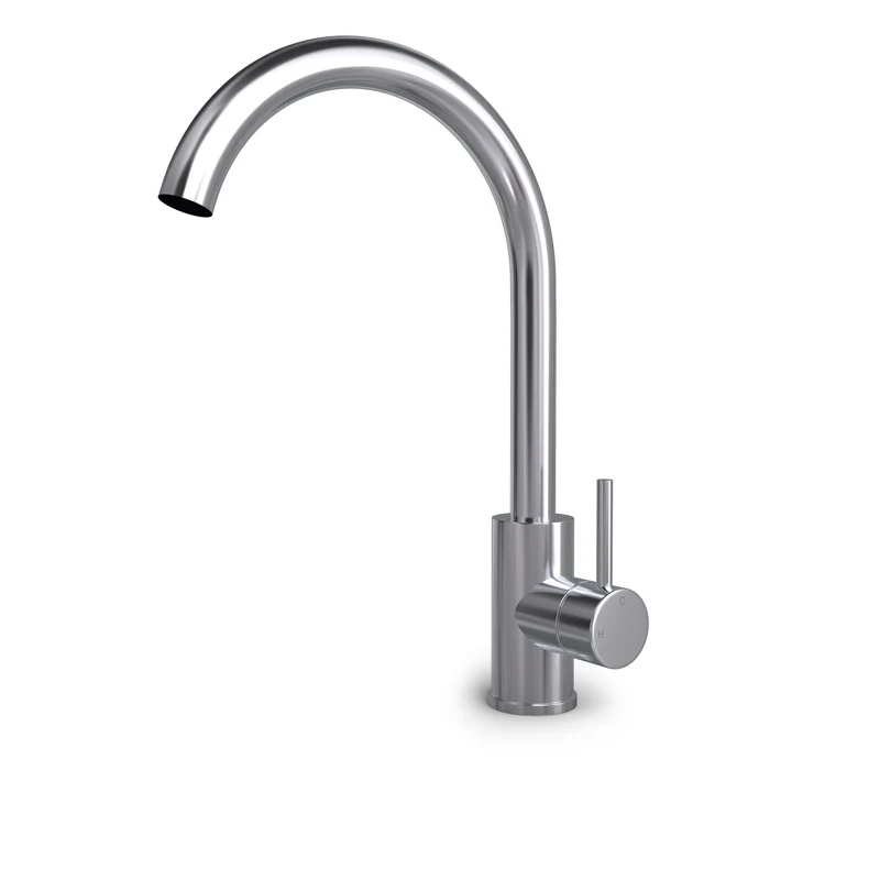 Hotbath Buddy B104 wastafelkraan met draaibare uitloop - Chroom
