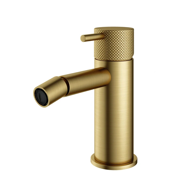 Hotbath Cobber X CX018 bidetkraan - Geborsteld Messing PVD