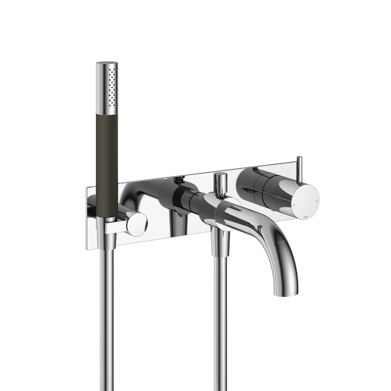 Hotbath Cobber CB127EXT afbouwdeel voor inbouw badmengkraan - Chroom