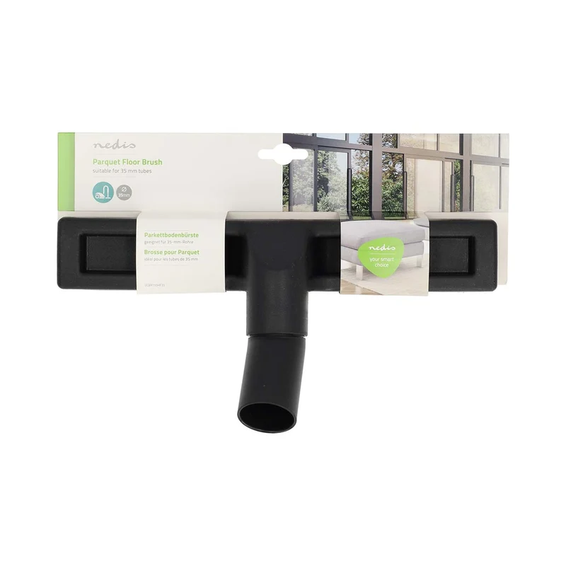 Parketborstel Kunststof Haar - Vervanging voor: Bosch / Miele / Panasonic / Rowenta / Samsung / Siemens