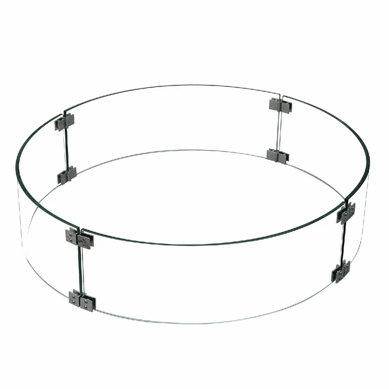 Elementi - brandwerend windscherm rond Ø 76 cm