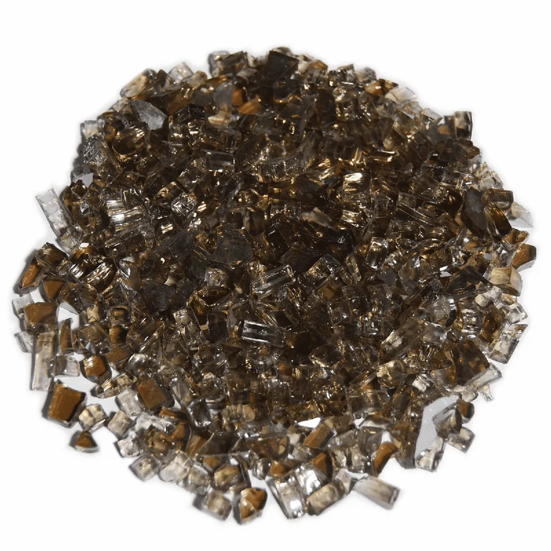 Elementi - gebroken glas brons 10 kg
