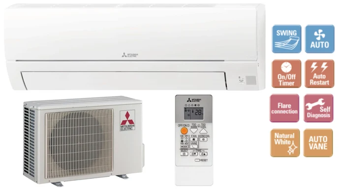 MITSUBISHI ELECTRIC HR25VF A++ (HEAVY DUTY)