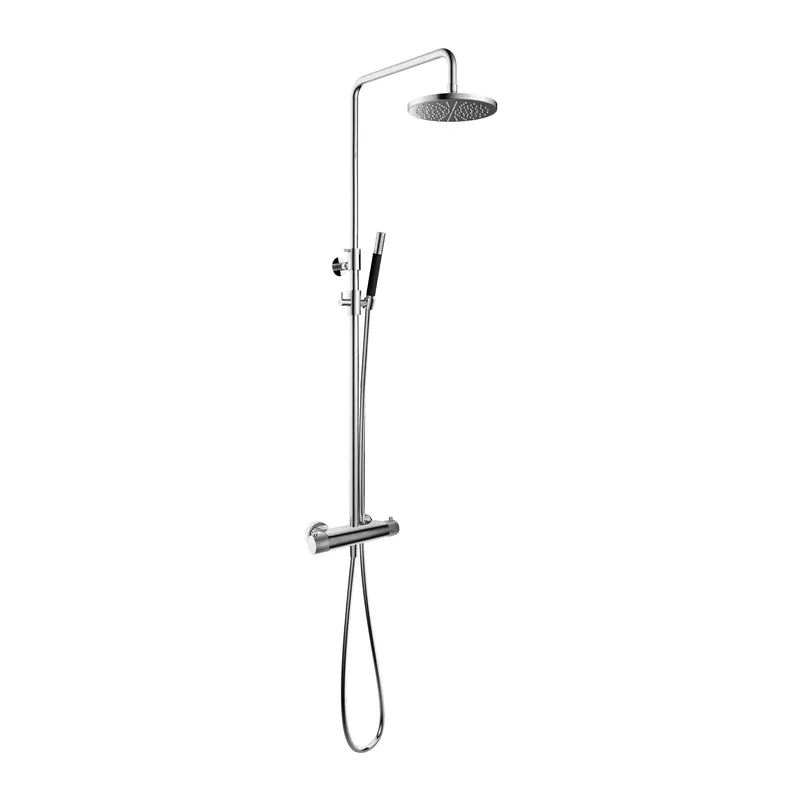 Hotbath Cobber X SDSX9 stortdoucheset - 25cm hoofddouche - staafhanddouche - Chroom