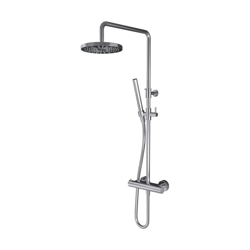 Hotbath Buddy SDS1 opbouw regendouche - 3-standen handdouche - 30cm hoofddouche - Chroom